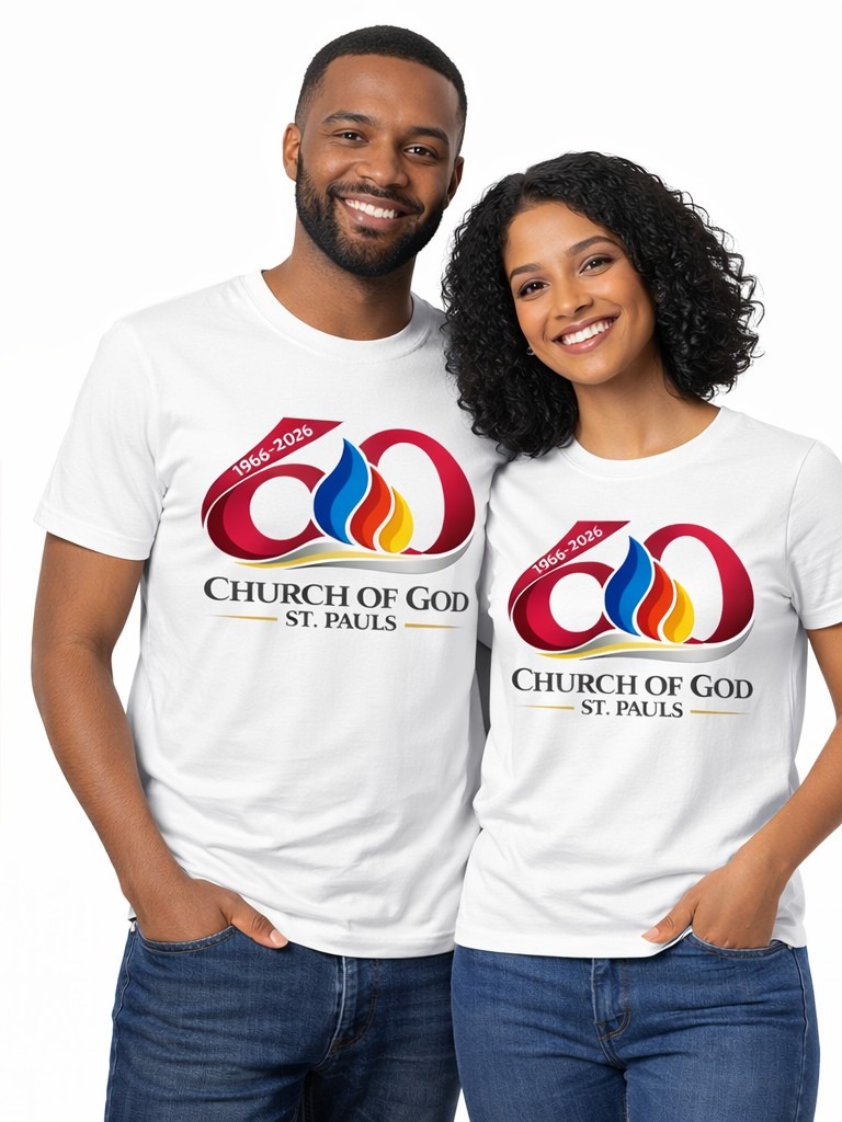 White Church of God St. Paul's t-shirts